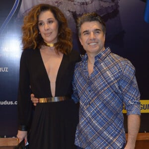 Claudia Raia prestigiar musical do marido, Jarbas Homem de Mello, no Teatro das Artes, localizado no Shopping Eldorado, em São Paulo, nesta segunda-feira, 5 de março de 2018