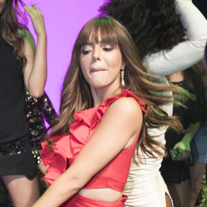 Giovanna Lancellotti fala de relacionamento com ex-namorado e cuidados com o cabelo durante evento da L'Oréal Paris, no Boulevard Olímpico, no Rio de Janeiro, nesta quarta-feira, 7 de março de 2018