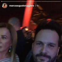 Zilu Camargo leva o namorado, Marco Augusto Ruggiero, a show de Wesley Safadão