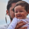 Filha de Bruno Gissoni e Yanna Lavugne, Madalena tem 9 meses