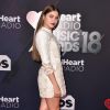 As sandálias usadas por Sofía Reyes no iHeartRadio Music Awards 2018 contava com detalhes de tassel