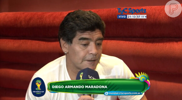 Diego Maradona diz ter sido impedido de entrar no Maracanã: 'Não me deixaram entrar'