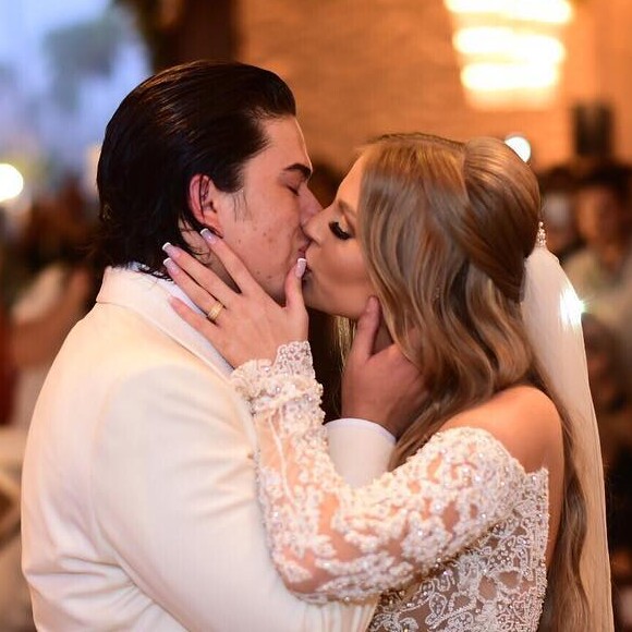 Luísa Sonza compartilhou votos do casamento com Whindersson Nunes