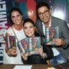 Zezé Di Camargo leva Graciele Lacerda ao lançamento do livro 'Pensamentos Travessos' de sua sobrinha Emanuely Camargo