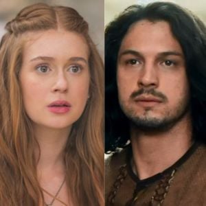 Afonso (Romulo Estrela) e Amália (Marina Ruy Barbosa) têm briga feia nos próximos capítulos da na novela 'Deus Salve o Rei': 'Princesa mimada'