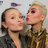 Larissa Manoela posa com Katy Perry e tieta cantora: 'Linda mesmo'. Veja fotos!