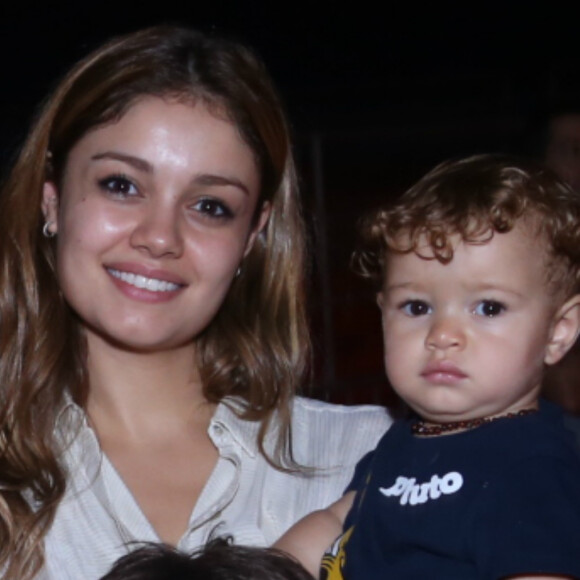 Sophie Charlotte e Daniel de Oliveira comemoraram os dois anos do filho, Otto, neste final de semana