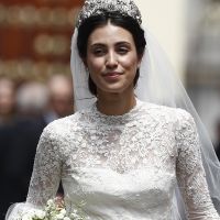 Gazar de seda e renda chantilly: o vestido de casamento da Princesa de Hannover