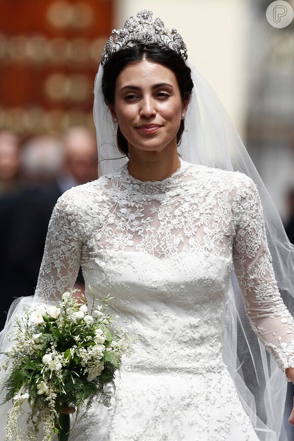 A ex-modelo peruana Alessandra de Osma se casou com o príncipe Christian de Hanover na Basílica de San Pedro, em Lima, Peru, no dia 16 de março de 2018