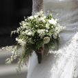 Alessandra de Osma usou buquê de flores brancas para subir ao altar com o príncipe  Christian von Hannover 