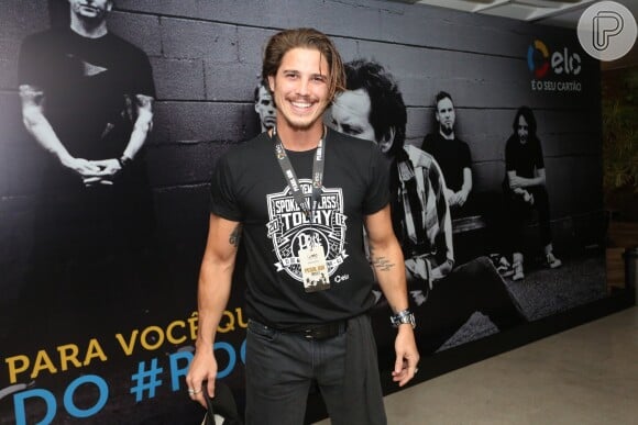 Romulo Neto foi ao show do grupo Pearl Jam, no Maracanã, na noite desta quarta-feira, 21 de março de 2018