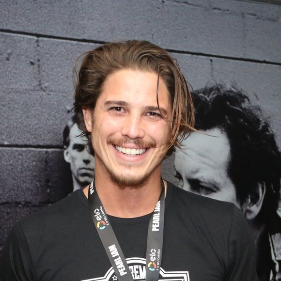 Romulo Neto foi ao show do grupo Pearl Jam, no Maracanã, na noite desta quarta-feira, 21 de março de 2018