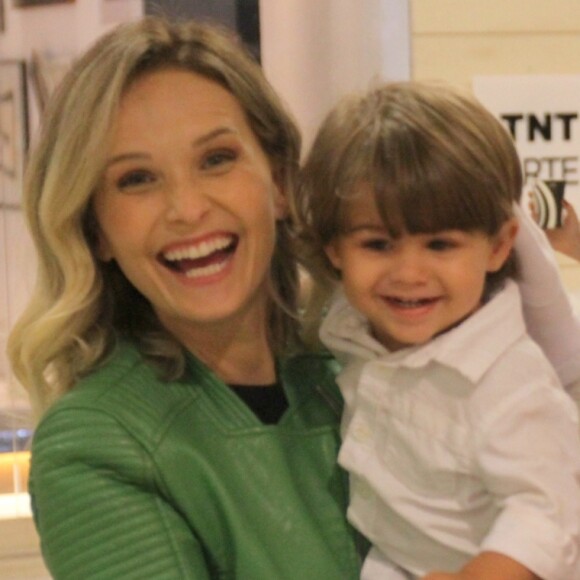 Fernanda Rodrigues também é mãe do pequeno Bento, de 2 anos
