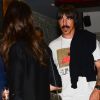 Anthony Kiedis curtiu jantar as modelos brasileiras Viviane Orth e Carol Francischini 