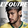 Neymar estampa capa de revista francesa em especial a Seleção Brasileira