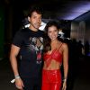Mariana Rios curte segundo dia de shows do Lollapalooza com o namorado, Rômolo Hosbalck