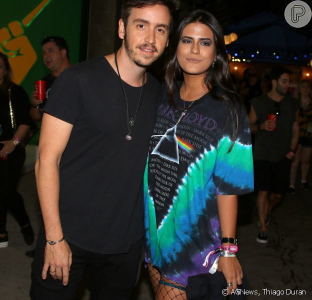 Antonia Morais curte último dia de show do Lollapalooza com o namorado, Wagner Santisteban, neste domingo, 25 de março de 2018