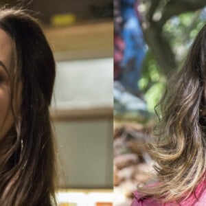 Aura (Tainá Müller) quer provar ser irmã de Clara (Bianca Bin) para ter direito aos lucros das esmeraldas, na novela 'O Outro Lado do Paraíso'