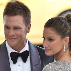 Gisele Bündchen é mulher do jogador de futebol americano Tom Brady