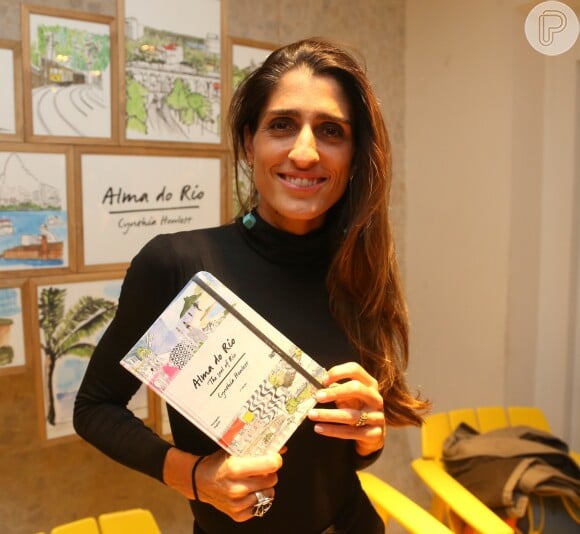 A nutricionista, jornalista e advogada Cynthia Howlett é autora do livro 'Alma do Rio'