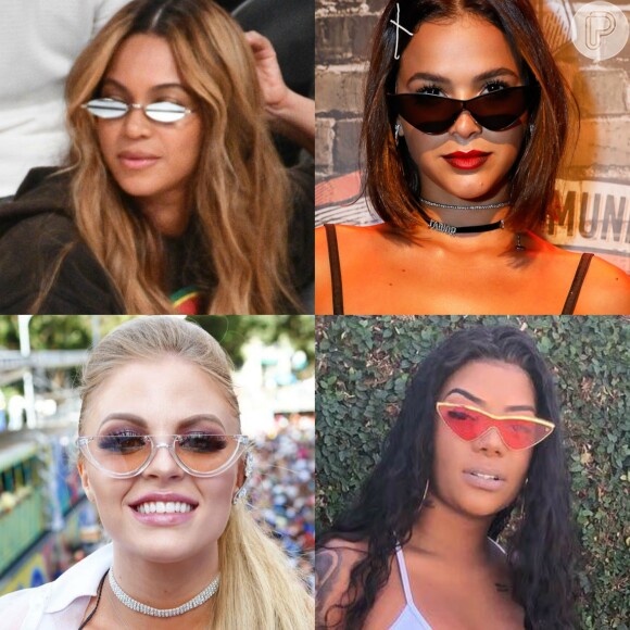 Óculos com pegada retrô conquistam famosas nacionais e internacionais: