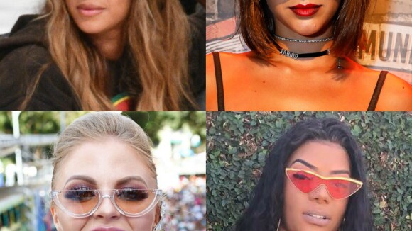 Retrô é fashion! Óculos com pegada vintage viram queridinhos de famosas. Fotos!