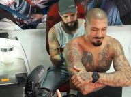 Fernando Medeiros faz tatuagem nas costas em homenagem ao filho: 'Especial'