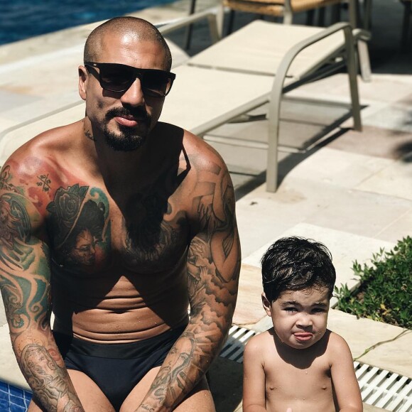 'O Lucca é um anjo pra mim, representa muita luz,' disse Fernando Medeiros sobre filho, Lucca