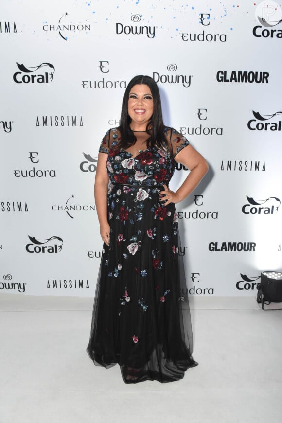 Fabiana Karla na 4ª edição do Prêmio Geração Glamour, realizado na Casa Charlô, em São Paulo, na noite desta quarta-feira, 4 de abril de 2018
