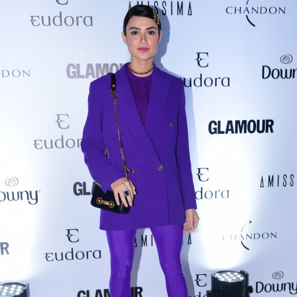 Thaila Ayala de Versace na 4ª edição do Prêmio Geração Glamour, realizado na Casa Charlô, em São Paulo, na noite desta quarta-feira, 4 de abril de 2018