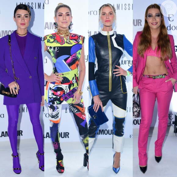 Thaila Ayala, Fernanda Paes Leme, Renata Kuerten e Luiza Possi investiram em looks modernos para o Prêmio Geração Glamour. Veja mais produções!
