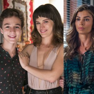 Clara (Bianca Bin) ganha a guarda do filho, Tomaz (Victor Figueiredo), em disputa com Lívia (Grazi Massafera) na penúltima semana da novela 'O Outro Lado do Paraíso'. Quem adianta é o colunista de TV Daniel Castro nesta quinta-feira, 5 de abril de 2018