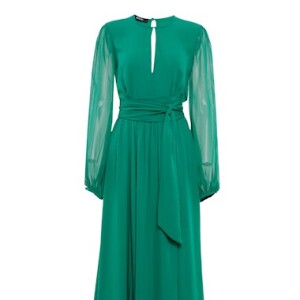 Vestido Amissima usado por Camila Queiroz custa R$ 704,90