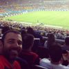 Marcelo Faria vai ao estádio do Maracanã assistir ao jogo da França e Equador