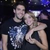 Kaká e a namorada prestigiaram a apresentação da dupla Jorge & Mateus nesta sexta-feira, 6 de abril de 2018