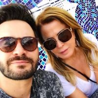 Zilu Camargo posa com o namorado, Marco Augusto Ruggiero: 'Amando cada momento'