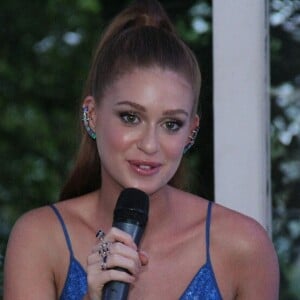 Marina Ruy Barbosa disse que não se sente preparada para ser mãe nesta quinta-feira, 12 de abril de 2018