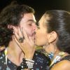Namorado de Fátima Bernardes, Túlio Gadêlha celebrou o Dia do Beijo nesta sexta-feira, 13 de abril de 2018
