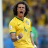 David Luiz fez um gol pela Seleção Brasileira neste sábado, 28 de junho de 2014