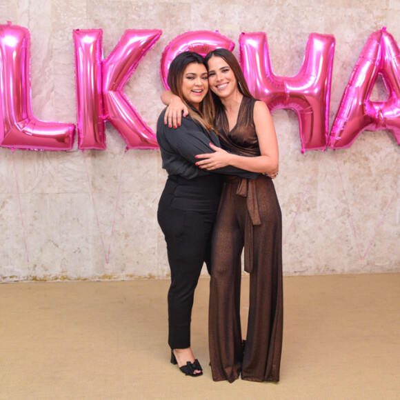 Preta Gil e Wanessa Camargo escolheram looks mais básicos para apresentarem o Milkshake Festival