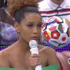 Taís Araújo falou que o filho está adorando a Copa do Mundo