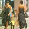 Bruna Marquezine aposta em look básico e estilosos para dia de compras no Fashion Mall, em São Conrado, zona sul do Rio de Janeiro, nesta quarta-feira, 18 de abril de 2018