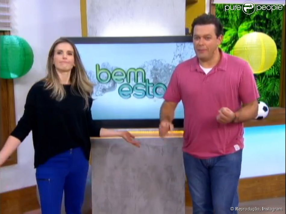 Mariana Ferrão e Fernando Rocha se chocaram durante a ...