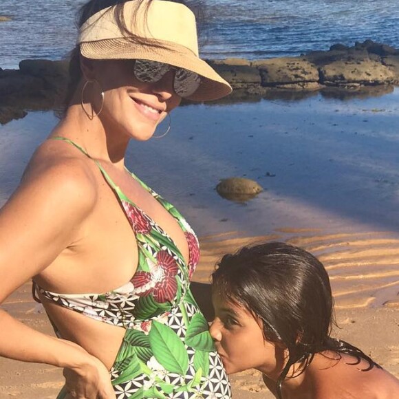 Aos 8 anos de idade, Marcelo também arrancou elogios de amigos famosos de Ivete, como Angélica