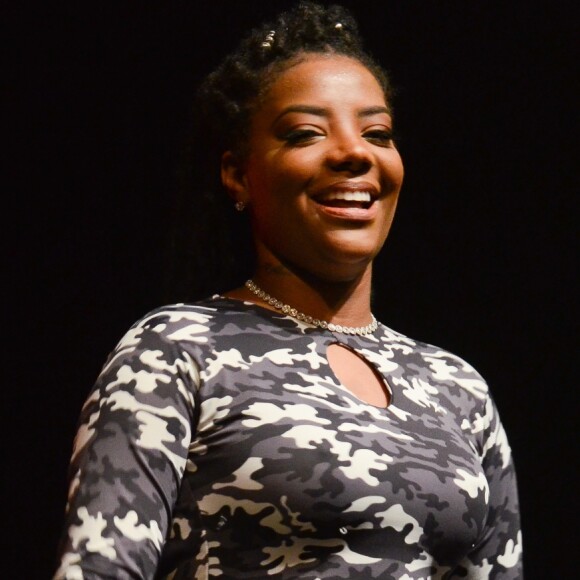 Ludmilla fez show no Baile da Favorita, em São Paulo, no sábado, 21 de abril de 2018