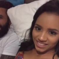 Ex-BBB Gleici grava vídeo na cama com Wagner: 'Olha com quem que eu estou'