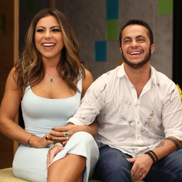 Gretchen diz que noiva do filho Thammy Gretchen, Andressa Ferreira, promete causar no reality: 'Personalidade forte'