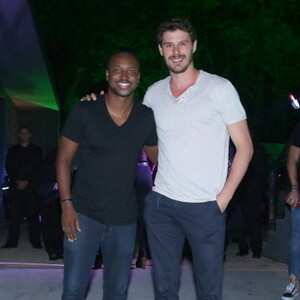 Thiaguinho e Bruninho prestigiam Ludmilla comemoração dos 23 anos da cantora em festa realizada no Jockey Club Brasileiro, na Zona Sul do Rio de Janeiro, na noite desta quarta-feira, 24 de abril de 2018