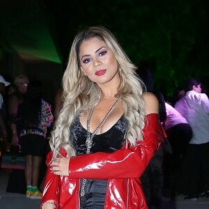 Lexa prestigia Ludmilla comemoração dos 23 anos da cantora em festa realizada no Jockey Club Brasileiro, na Zona Sul do Rio de Janeiro, na noite desta quarta-feira, 24 de abril de 2018