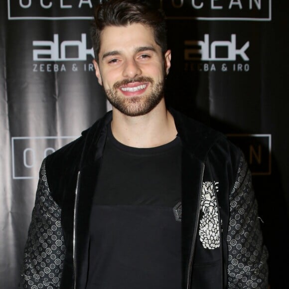 Alok na festa de lançamento do clipe 'Ocean', em São Paulo, na terça-feira, 24 de abril de 2018